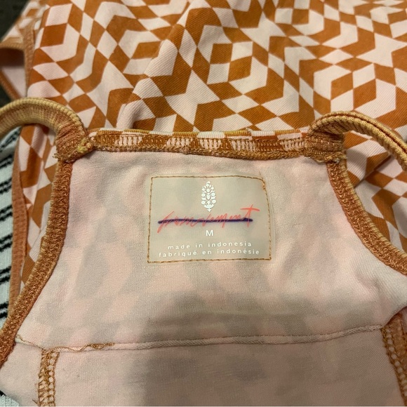 Free People Hot Shot Geometric Onesie - Picture 4 of 6